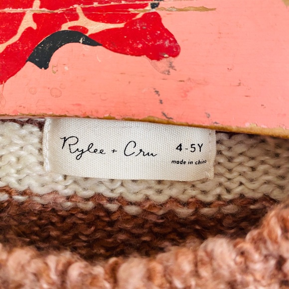 Rylee & Cru knit sweater 4-5 years - Picture 4 of 4